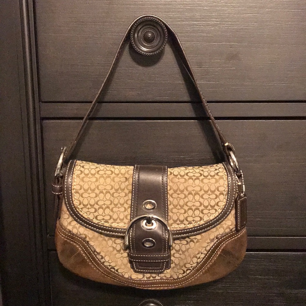 Small Signature Coach Handbag